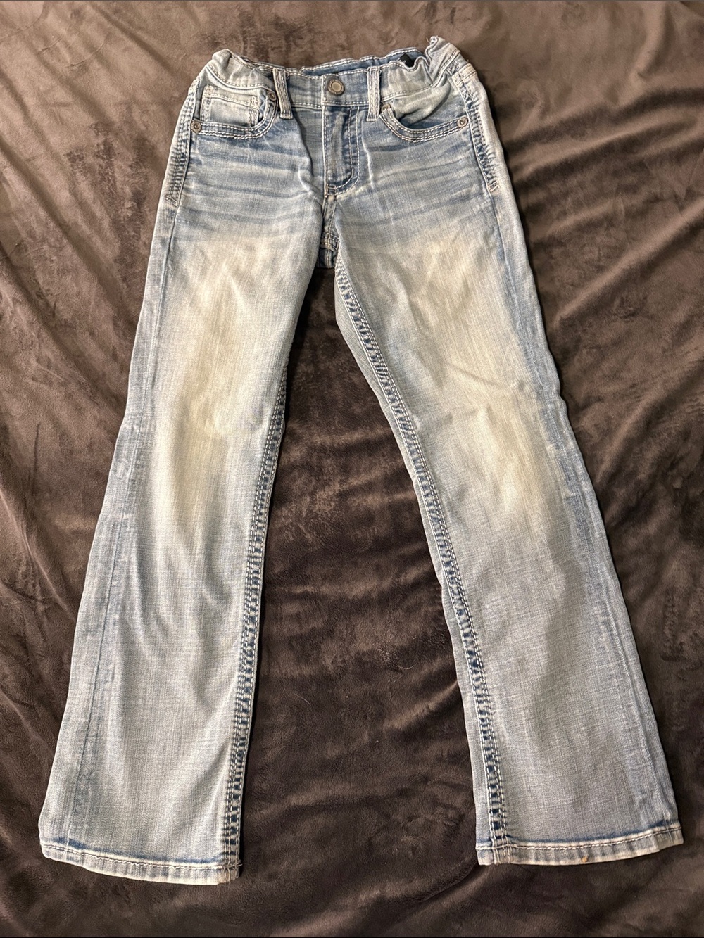 BKE Light Wash Kids' Bootcut Jeans - BKE Conner Bootcut sz 8 reg like new